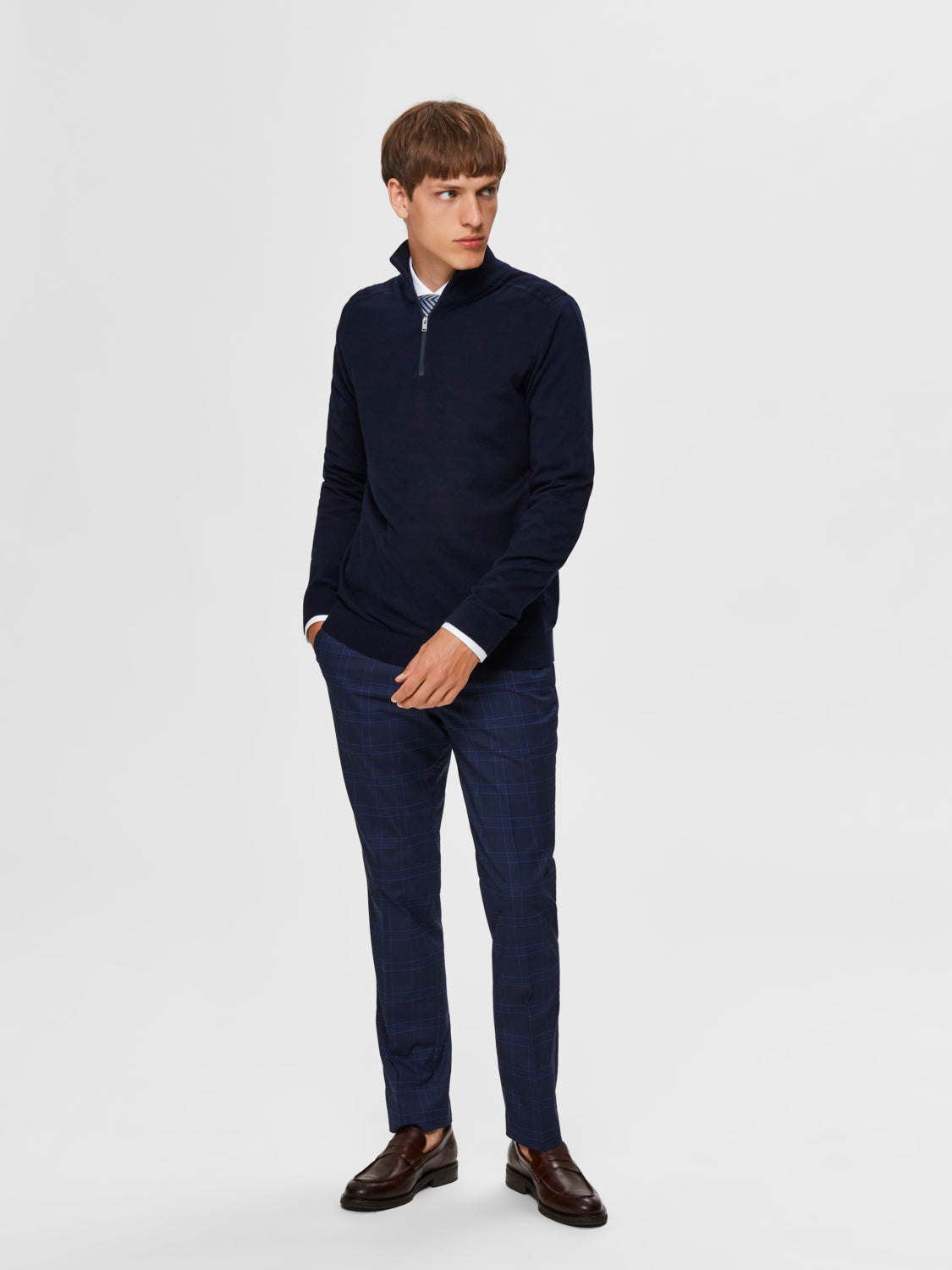 SLHBERG Pullover - navy blazer